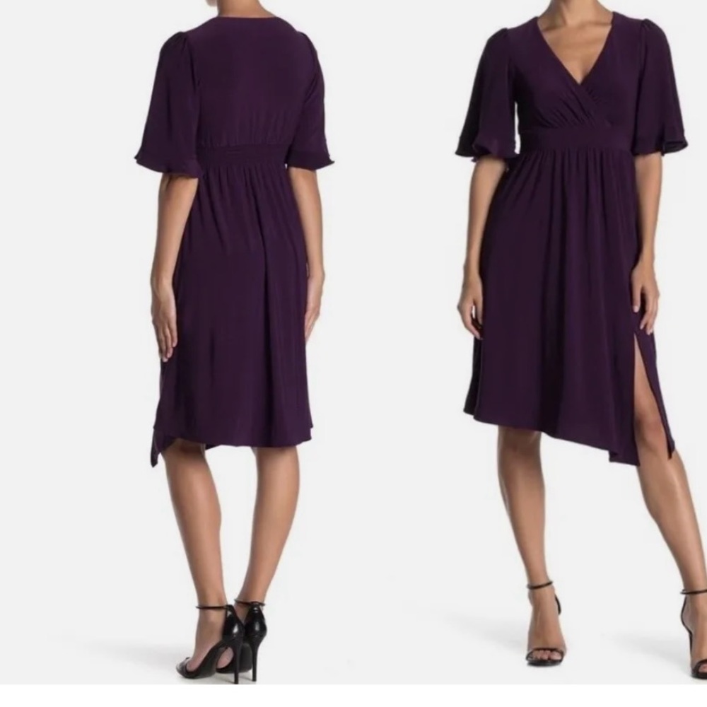 Eliza J Purple Dress